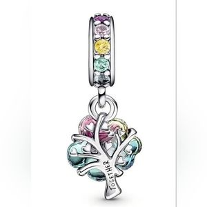 💯Authentic NEW Pandora Togetherness Tree Murano Glass Dangle Charm S925ALE